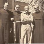 A Pineta di Sortenna (Sondalo) con don Sandro Pronzato, padre Nazareno Fabbretti, Luigi Santucci